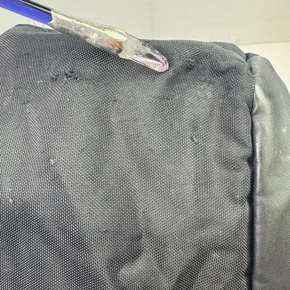 Timbuk2 Backpack OS Black Red Zippers Slim laptop travel commuter READ FLAWS - Picture 7 of 16